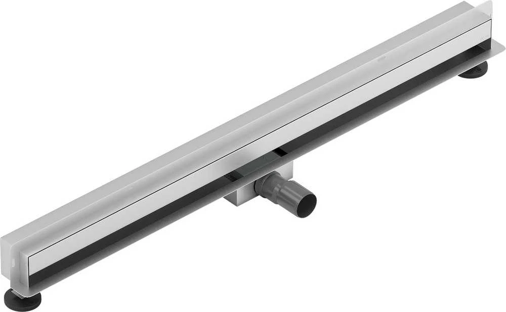 Sieninis dušo latakas Mexen Flat Wall 2in1, Chrome, 90 cm