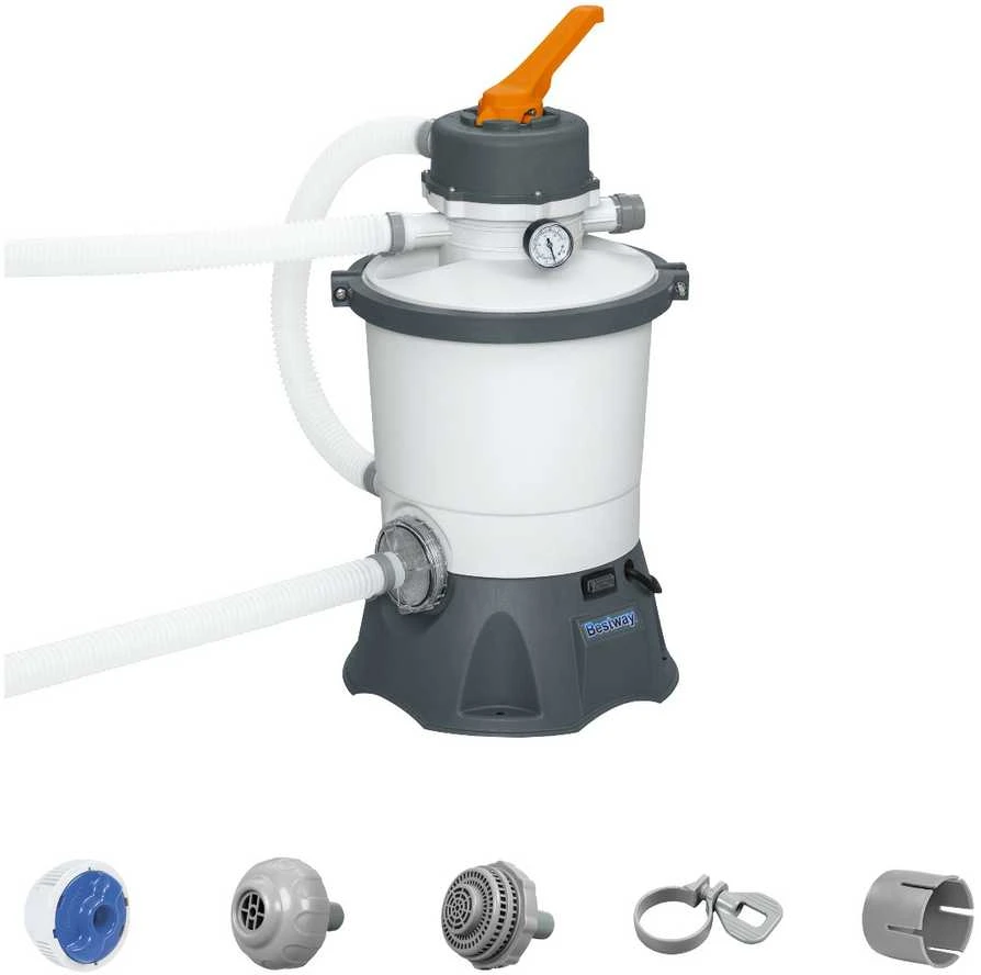 „Bestway“ smėlio baseino siurblys 3596 l/h, skirtas filtravimo rutuliams 58515