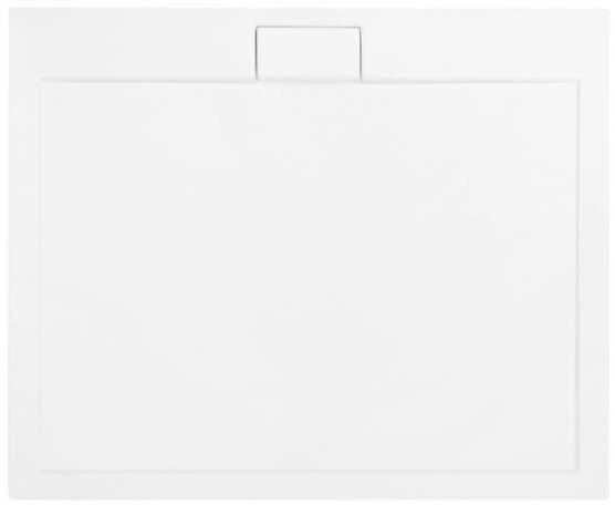 Stačiakampis dušo padėklas Besco Axim UltraSlim, 100 x 80 x 4,5 cm