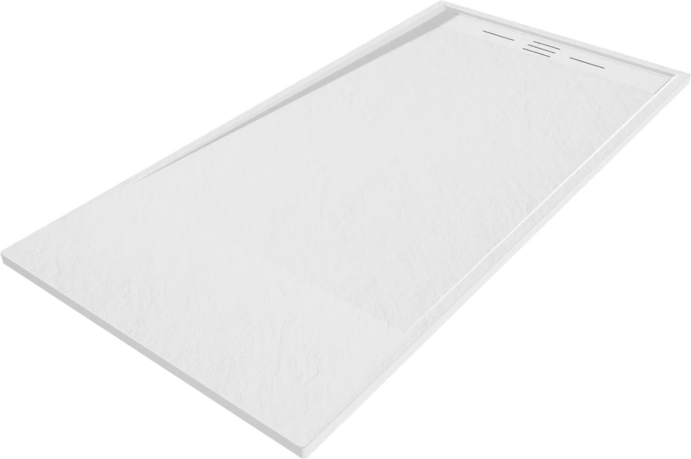 Stačiakampis dušo padėklas Mexen Amon SMC, 150 x 80 cm, Baltas