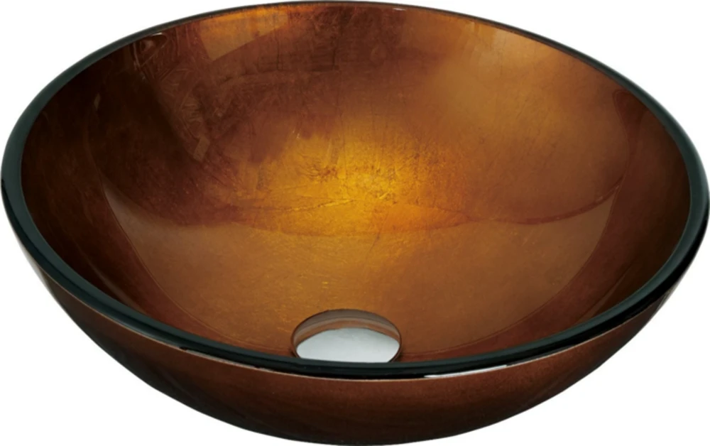 Stiklinis praustuvas Mexen Mira, Gold