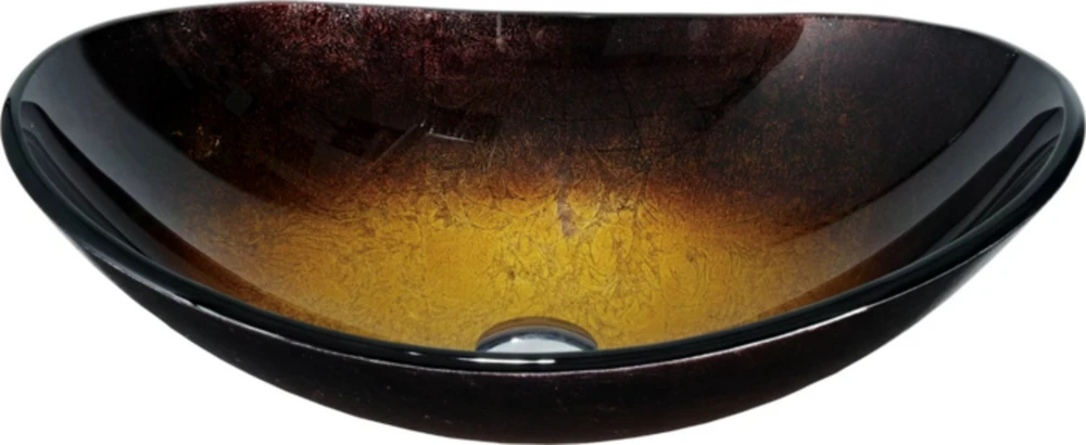 Stiklinis praustuvas Mexen Sonia, Dark Gold