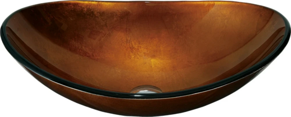 Stiklinis praustuvas Mexen Sonia, Gold