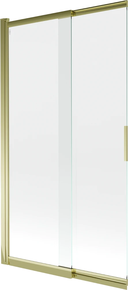 Stumdoma vonios sienelė Mexen Fox II, 100 x 150 cm, Gold/Transparent