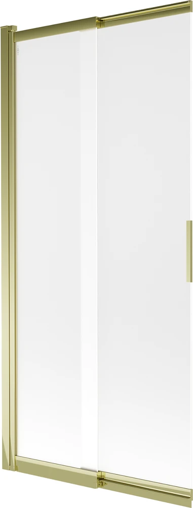 Stumdoma vonios sienelė Mexen Fox II, 85 x 150 cm, Gold/matinis stiklas