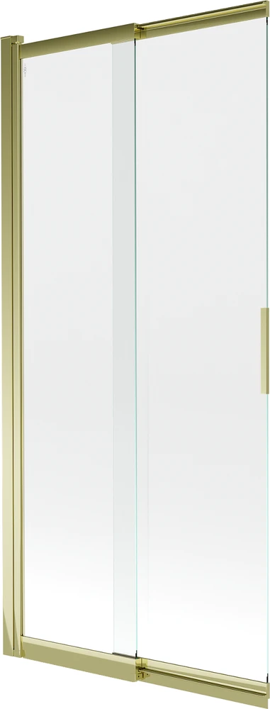 Stumdoma vonios sienelė Mexen Fox II, 85 x 150 cm, Gold/Transparent