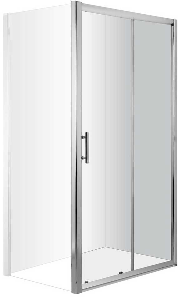 Stumdomos dušo durys Deante Cynia, 120 cm, Chrome