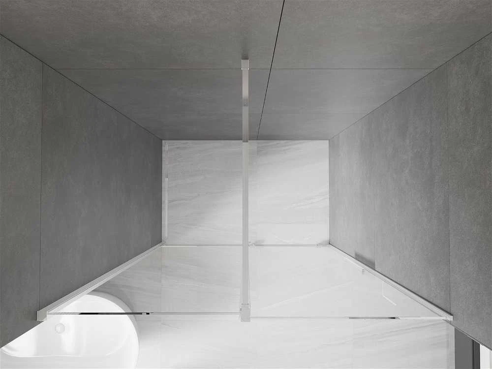 Stumdomos dušo durys Mexen Velar, Chrome, 150 cm
