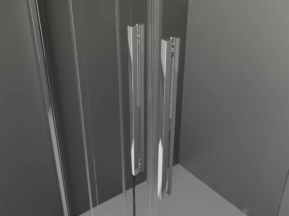 Stumdomos dušo durys Mexen Velar DUO, Chrome, 200 cm