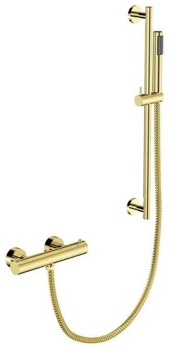 Termostatinis dušo komplektas Besco Veo II, Gold
