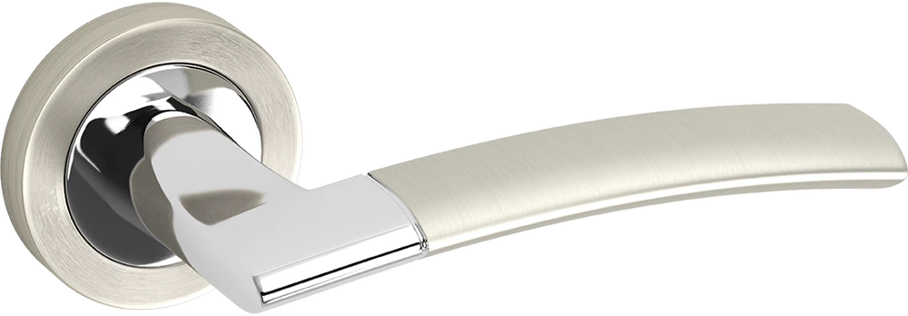 Vidaus durų rankena Kuchinox LUXOR, KLU_100A, Satin/Chrome