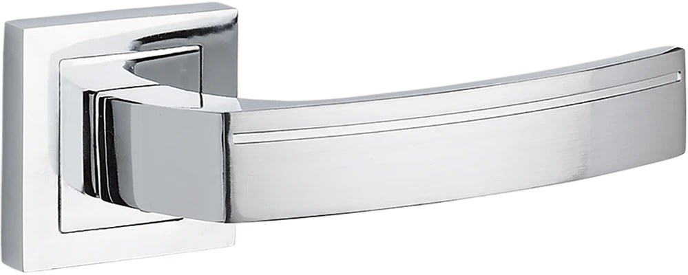 Vidaus durų rankena Kuchinox PARVA, KRV_100A, Satin/Chrome