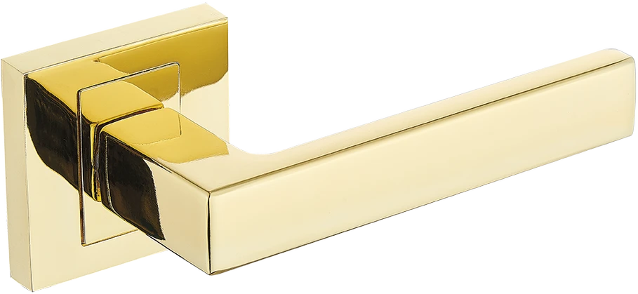 Vidaus durų rankena Kuchinox QUBIK II, KG2_G00A, Golden Shine