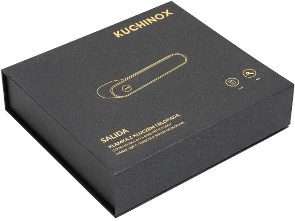 Vidaus durų rankena Kuchinox SALIDA, KSD_0M0A, Chrome matt