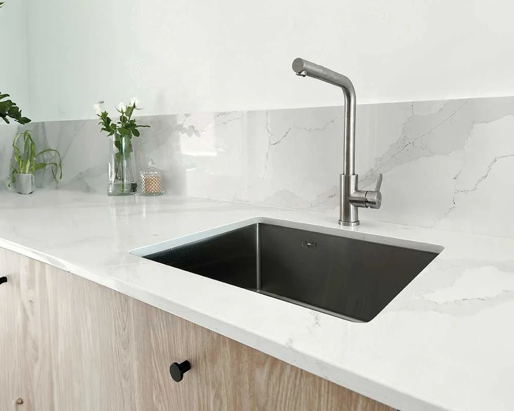 Virtuvinė plautuvė Laveo Marmara SAM_010P, Inox