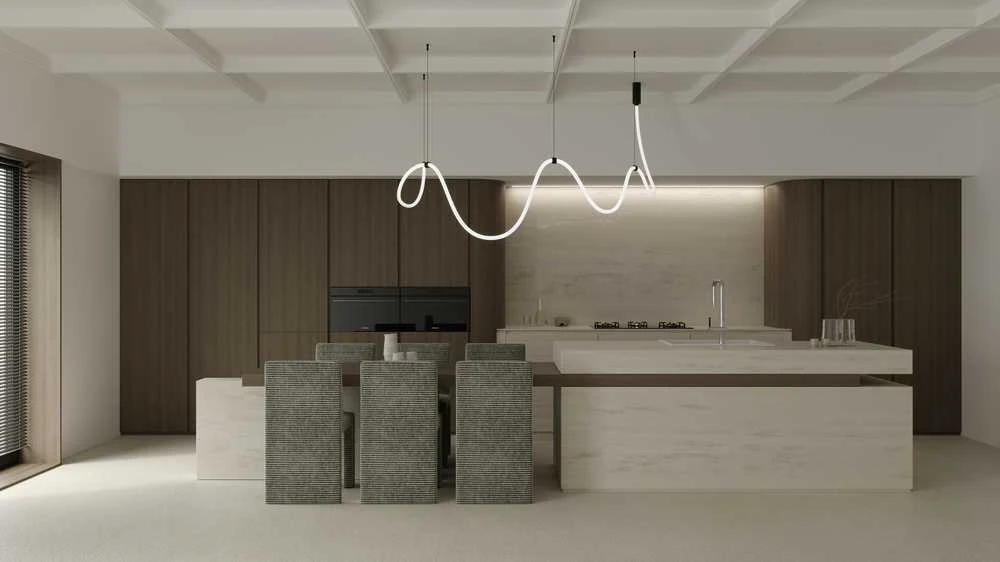 Virtuvinis maišytuvas Deante Momi BKM_F73N, Brushed steel