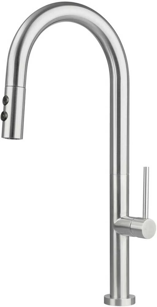 Virtuvinis maišytuvas Deante Olfato BQO_F72M, Brushed steel