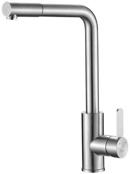 Virtuvinis maišytuvas Laveo Bona L BAB_269D, Brushed steel