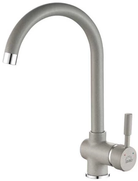 Virtuvinis maišytuvas Laveo Lete, Pilkas granite