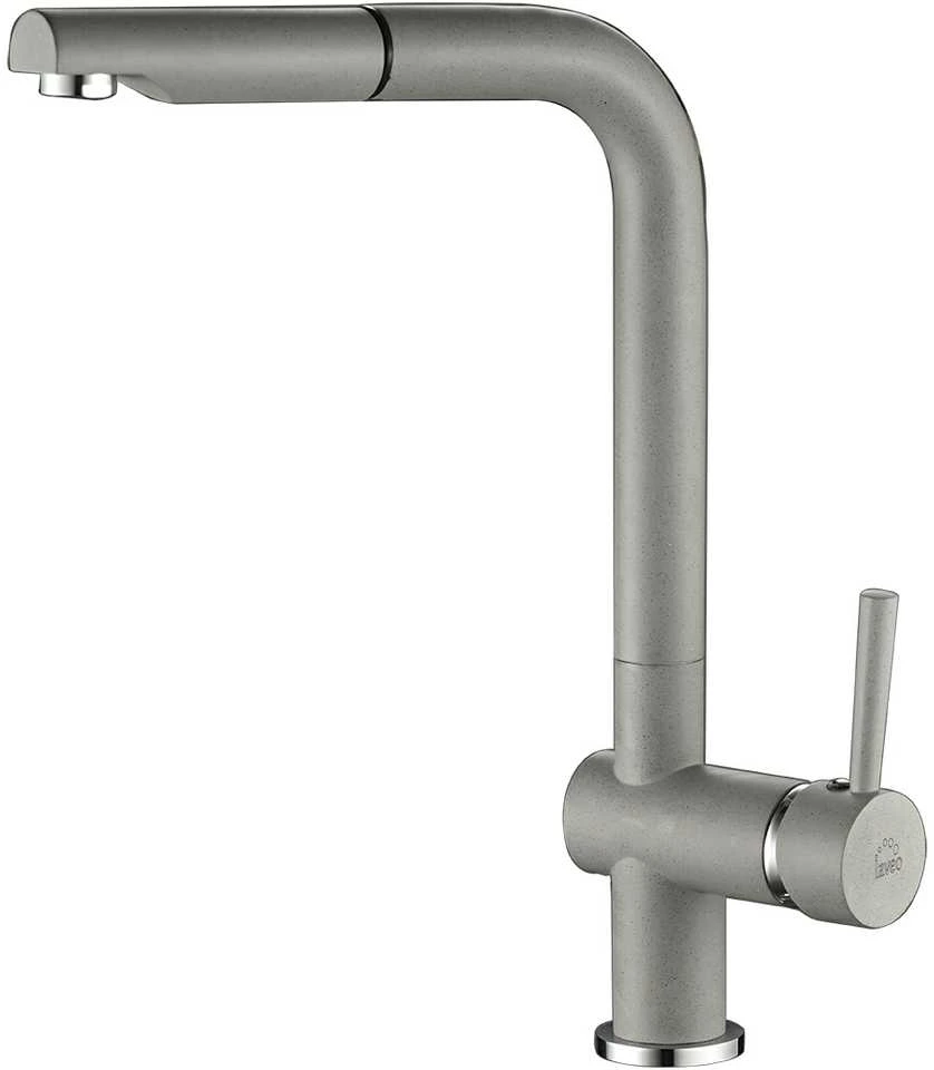 Virtuvinis maišytuvas Laveo Luna, Pilkas granite