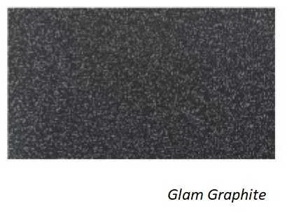 Vonia Besco Amber Glam Graphite, 170 x 80 cm, su baltais dangteliais