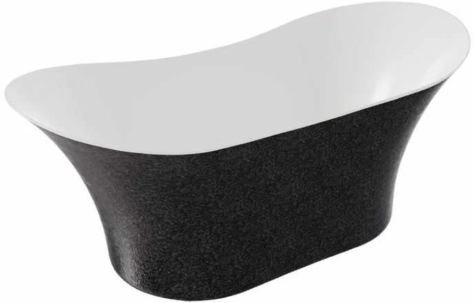 Vonia Besco Amber Glam Graphite, 170 x 80 cm, su baltais dangteliais