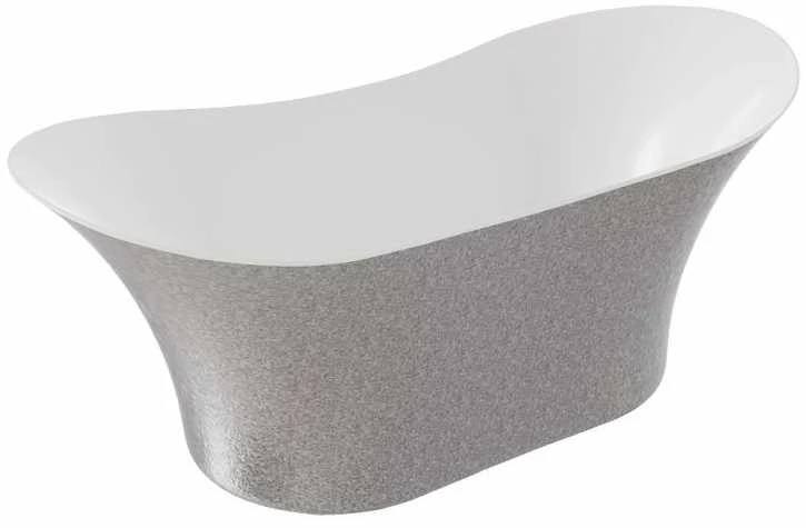 Vonia Besco Amber Glam Sidabrinis, 170 x 80 cm, su auksiniais dangteliais