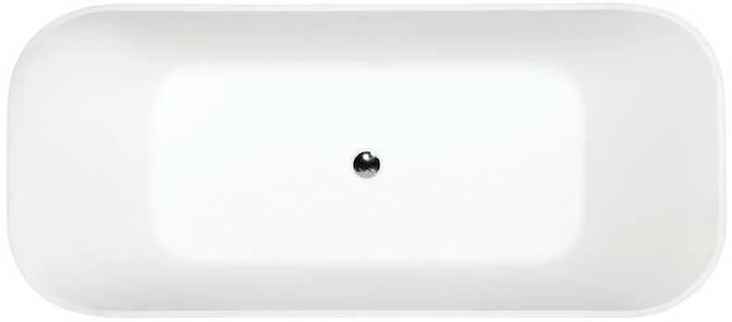 Vonia Besco Assos S-Line Glam Graphite, 160 x 70 cm, su klik-klak chrome