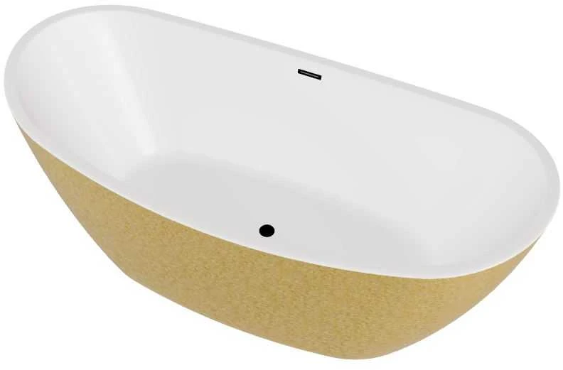 Vonia Besco Ayla Glam Gold, 170 x 80 cm, su juodais dangteliais