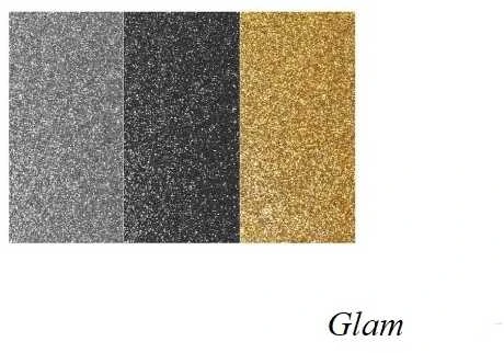 Vonia Besco Deeva Glam Sidabrinis, 170 x 80 cm, su baltu dangteliu