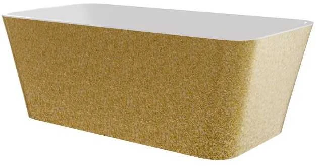 Vonia Besco Evita Glam Gold, 160 x 80 cm, su juodais dangteliais