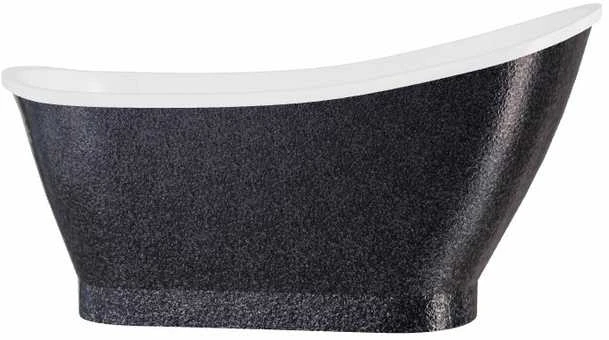 Vonia Besco Gloria Glam Graphite, 160 x 68 cm, su klik-klak chrome