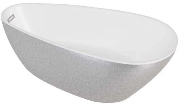 Vonia Besco Goya A-Line Glam Sidabrinis, 170 x 80 cm (sifonas su persipylimu chrome)