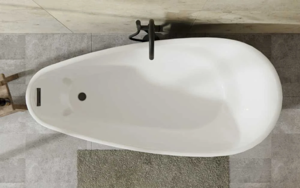 Vonia Besco Goya A-Line Glam Sidabrinis, 160 x 73 cm (sifono su persipylimu dangtelis juodos spalvos)