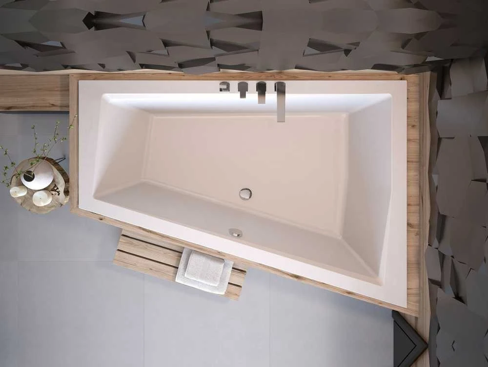 Vonia Besco Intima Duo Slim, 180 x 125 cm, dešininė