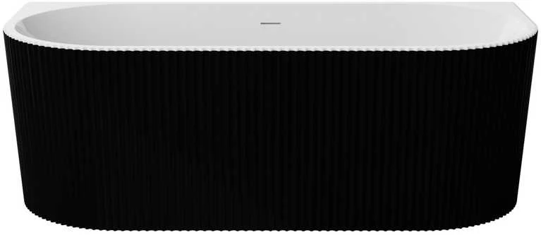 Vonia Besco Leya B&W, 150 x 75 cm, su juodu dangteliu