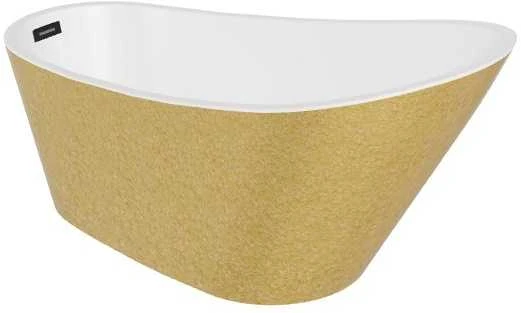 Vonia Besco Melody Glam Gold, 150 x 80 cm, su grafito spalvos dangteliais