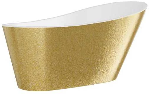 Vonia Besco Melody Glam Gold, 170 x 80 cm, su chrome sifonu
