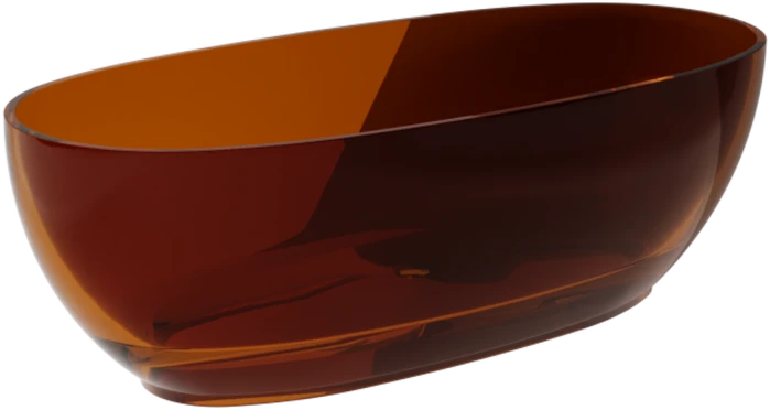 Vonia Besco Mexa Earth Rust, 170 x 78 cm, su baltu dangteliu