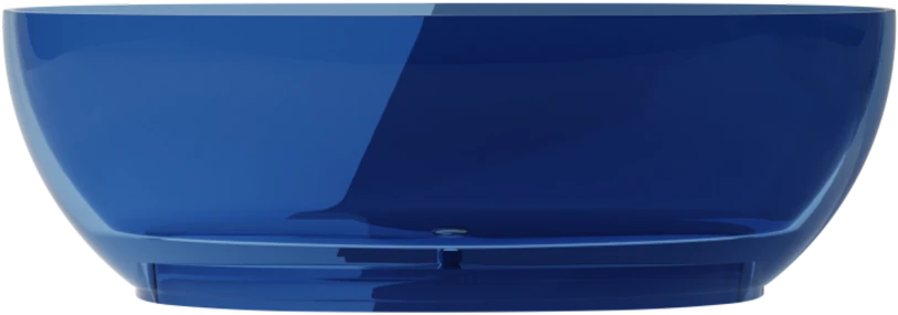 Vonia Besco Mexa Mėlyna Wave, 170 x 78 cm, su chrome sifonu