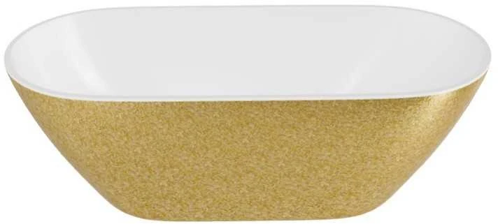 Vonia Besco Moya Glam Gold, 160 x 70 cm (su Klik-klak Chrome)