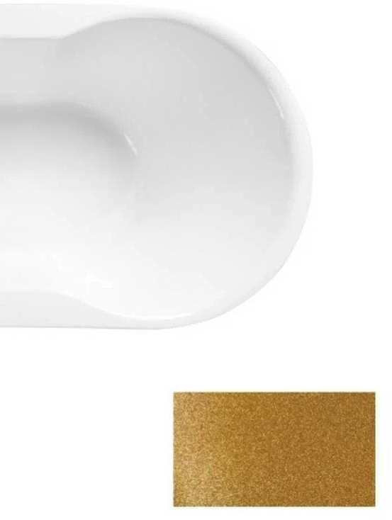 Vonia Besco Navia Glam Gold, 140 x 75 cm, su juodais dangteliais