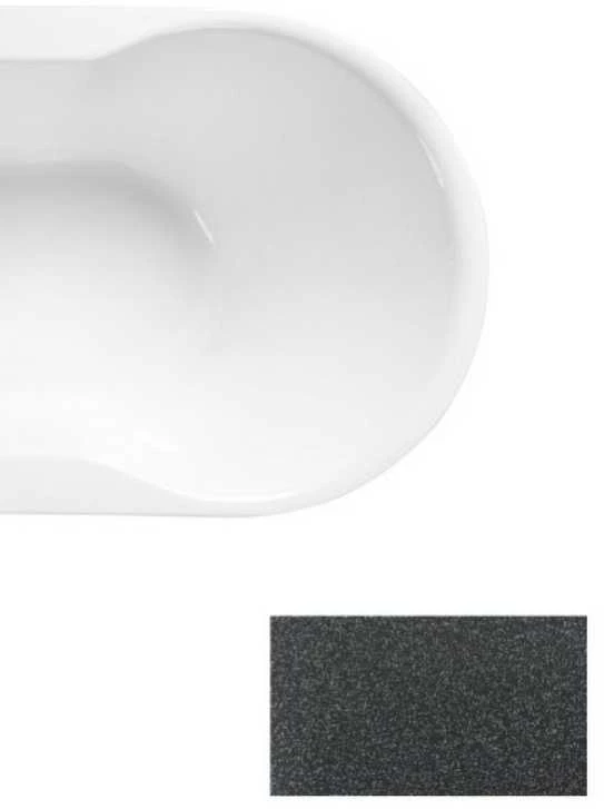 Vonia Besco Navia Glam Graphite, 150 x 80 cm, su baltais dangteliais