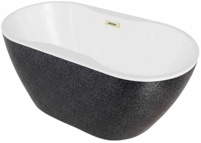Vonia Besco Navia Glam Graphite, 160 x 80 cm, su auksiniais dangteliais