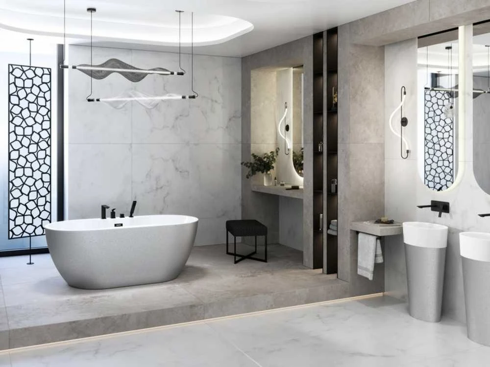 Vonia Besco Navia Glam Sidabrinis, 160 x 80 cm, su grafito spalvos dangteliais