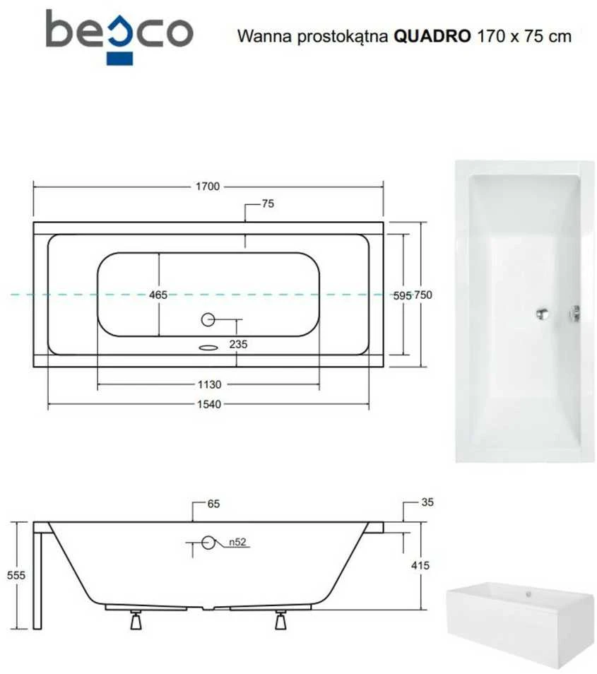Vonia Besco Quadro, 170 x 75 cm