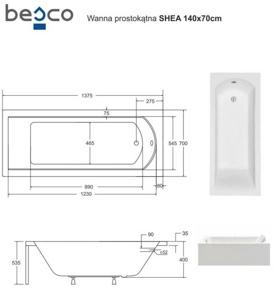 Vonia Besco Shea, 140 x 70 cm