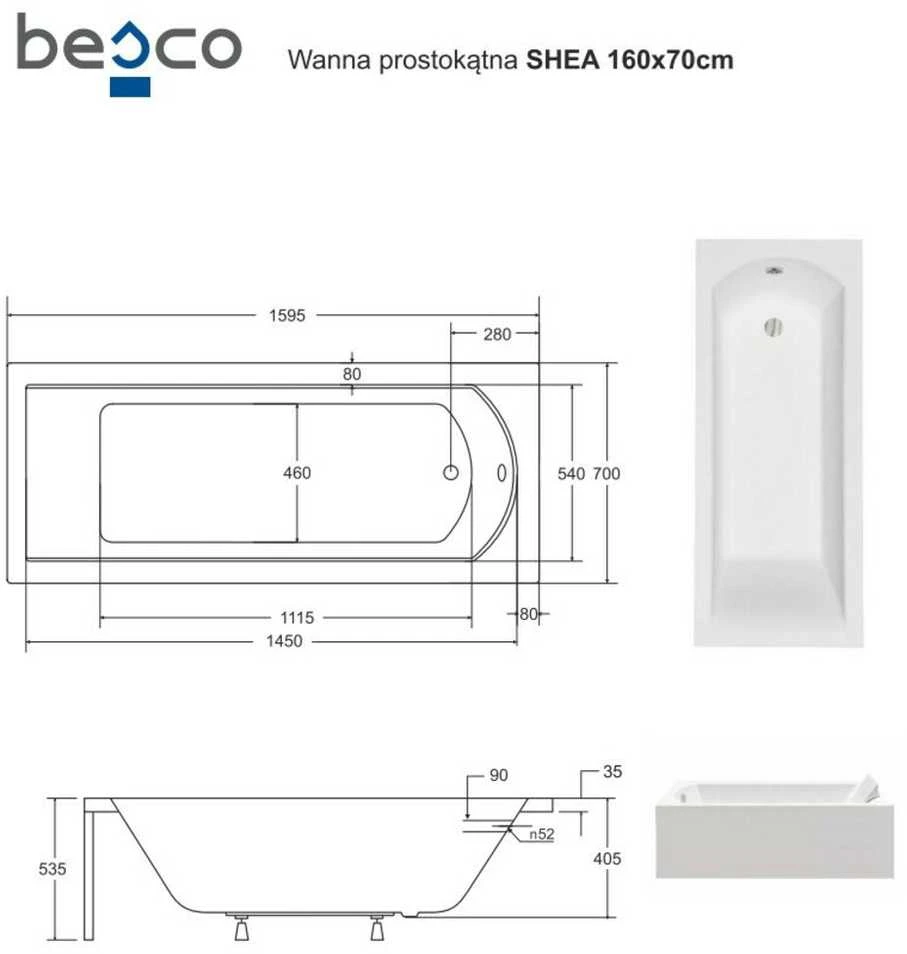 Vonia Besco Shea, 160 x 70 cm