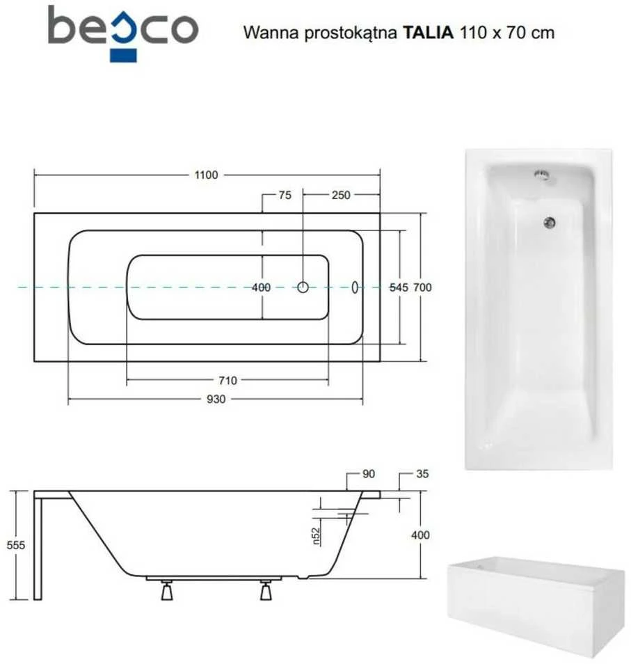 Vonia Besco Talia, 110 x 70 cm