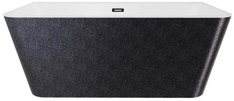 Vonia Besco Varya Glam Graphite, 170 x 80 cm, su juodais dangteliais